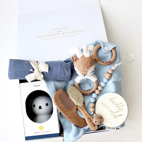 Baby Geschenkbox Junge