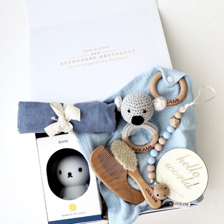 Baby Geschenkbox Junge