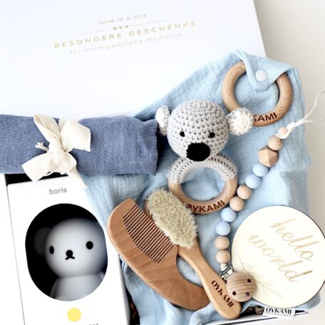 Baby Geschenkbox Junge