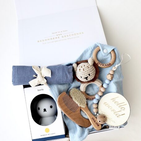 Baby Geschenkbox Junge