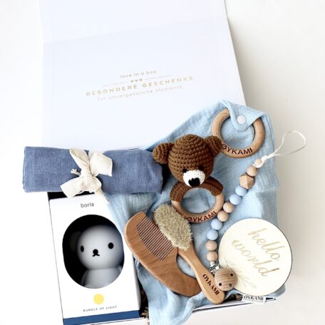 Baby Geschenkbox Junge