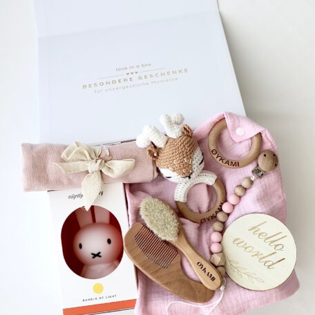 Baby Geschenkbox Mädchen