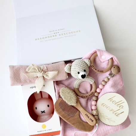 Baby Geschenkbox Mädchen