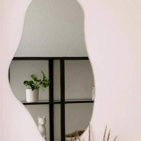 Miroir ondulé, 44 cm x 80 cm