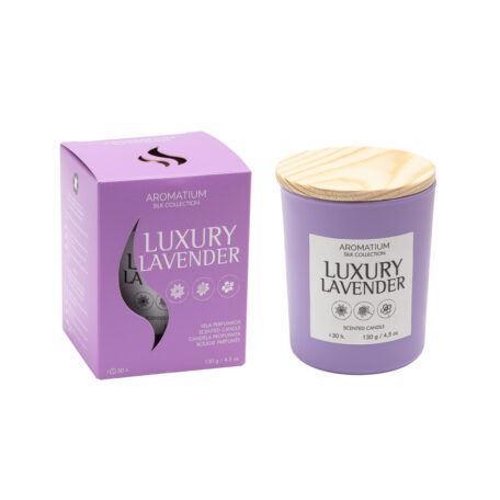 Duftkerze Luxury Lavendel Silkcollection 140gr