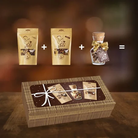 Geschenk-Box 467 g inkl. Nuss-Spender stoli