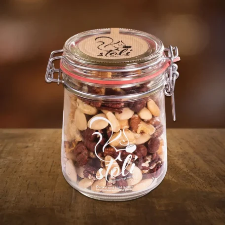 Drahtbügelglas Apéro-Mix Meersalz 375 g stoli
