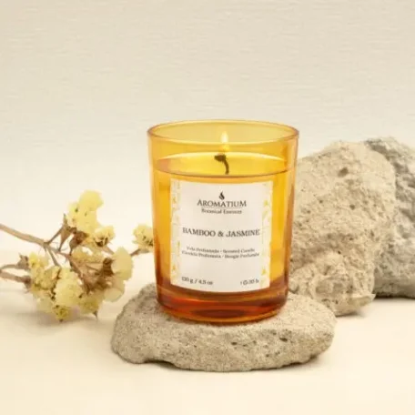 Duftkerze Bamboo & Jasmin Botanical 140gr