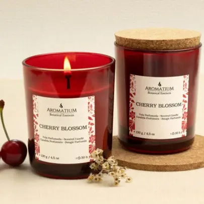 Duftkerze Cherry Blossom Botanical 140gr