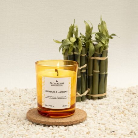 Duftkerze Bamboo & Jasmin Botanical 140gr