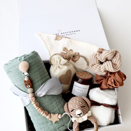 Coffret cadeau maman & bébé « Copenhague » Ours