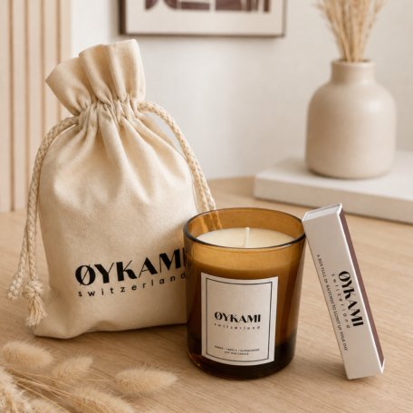 Set cadeau - Bougie parfumée au soja