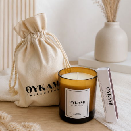 Set cadeau - Bougie parfumée au soja