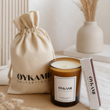 Set cadeau - Bougie parfumée au soja