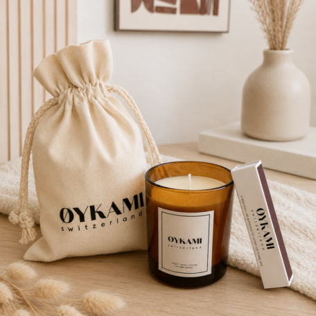Set cadeau - Bougie parfumée au soja