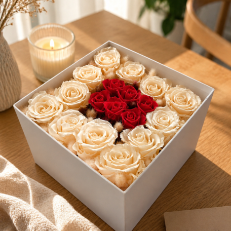 Boîte à roses