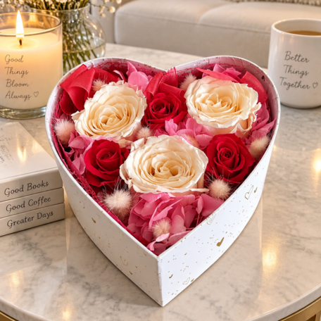 Boîte à roses