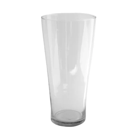 Vase en verre, Ø 15 cm x H 30 cm
