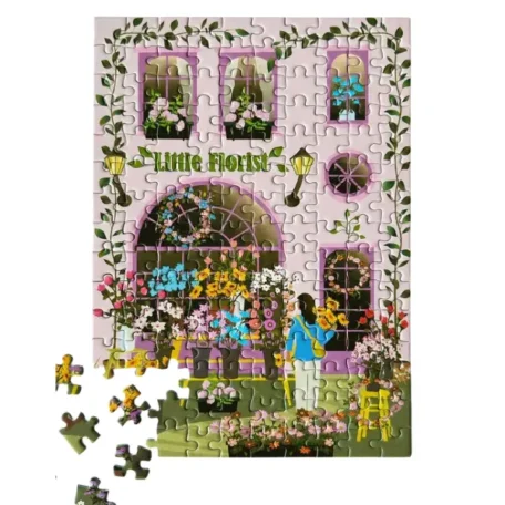 Puzzle « La petite fleuriste »