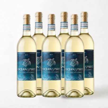 6 x Ocean Spirit-Pinot Grigio (inkl. 6 kg weniger Plastik im Meer)