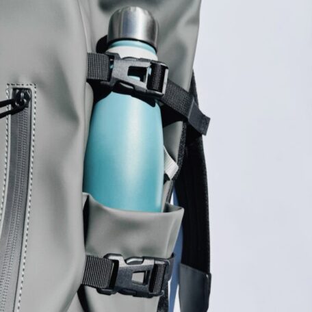 Rucksack wasserdicht, mattgrau
