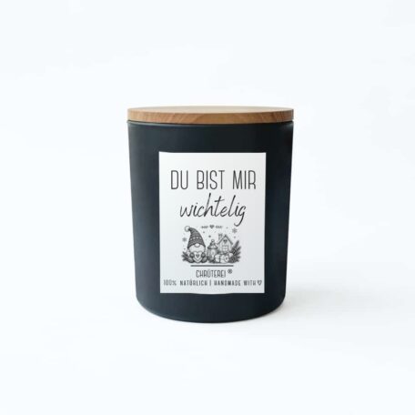 Aromakerze Du bist mir wichtelig
