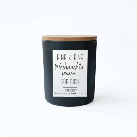 Aromakerze Eine kleine Weihnachtspause für dich