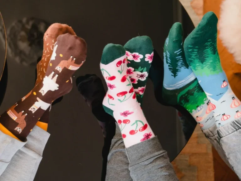 Chaussettes colorées